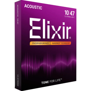 Elixir Nanoweb Acoustic Phosphor Bronze 16152 12-String 10-47 / 10-27 Light